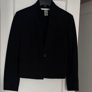 Diane Von Furstenberg Black Blazer
